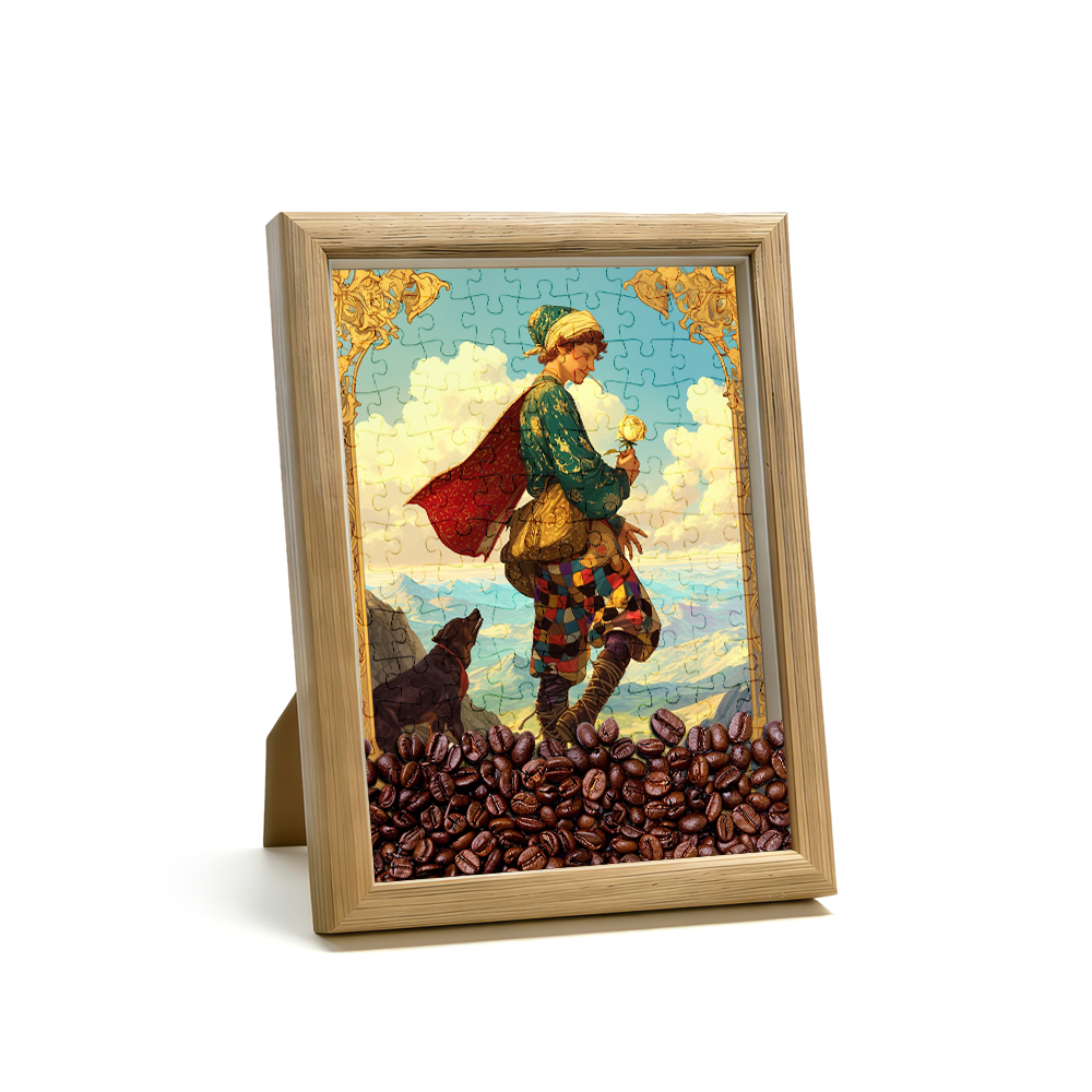 Tarot Fool Puzzle Picture Frame Art product image